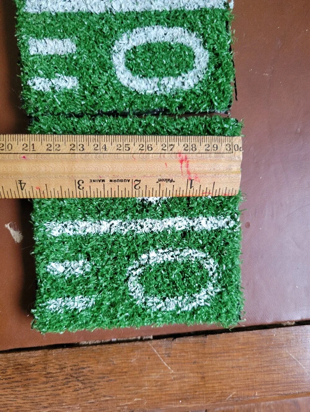 Wembley Gameday Turf Coaster Set 5pk Green Football Astro Turf - Picture 3 of 6